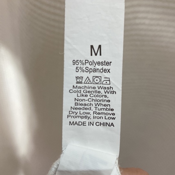 Women’s SHEIN “Wine O’ Clock” pink and white pajama set. Size medium. - Picture 11 of 11